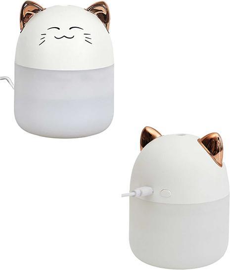 Actual product image Sombo Kawaii diffuser cat LED
