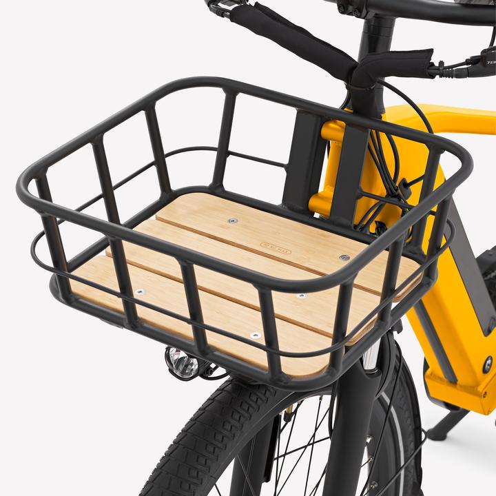 Image du produit Btwin Vélo utilitaire électrique Cargobike R500E Longtail V2 jaune