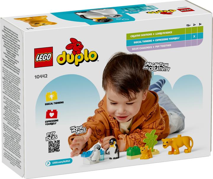 Actual product image LEGO Wildtier-Familien: Pinguine und Löwen (10442)