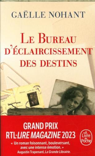 Image du produit Le bureau d'éclaircissement destins (Français, Gaëlle Nohant, 2024)