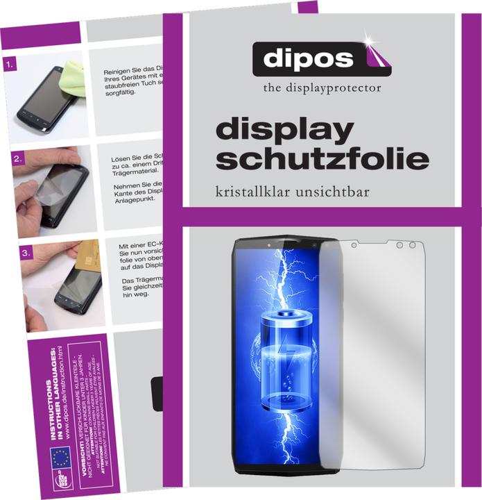 Image du produit Dipos Film de Protection d’écran Crystalclear (2 pièce(s), Blackview P10000 Pro)