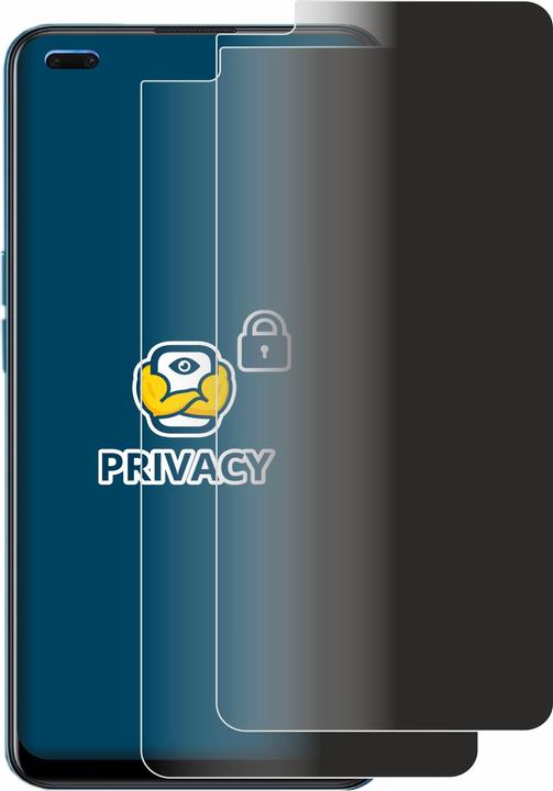 Produktbild BROTECT Sichtschutzfolie Anti-Spy Privacy Folie Blaulicht-Schutz (2 Stück, Oppo Reno 4 5G)