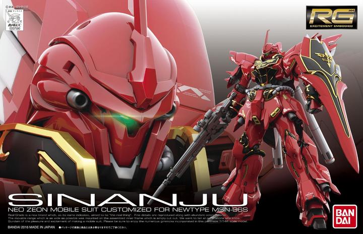 Bandai 1/144 RG MSN-06S Sinanju 22
