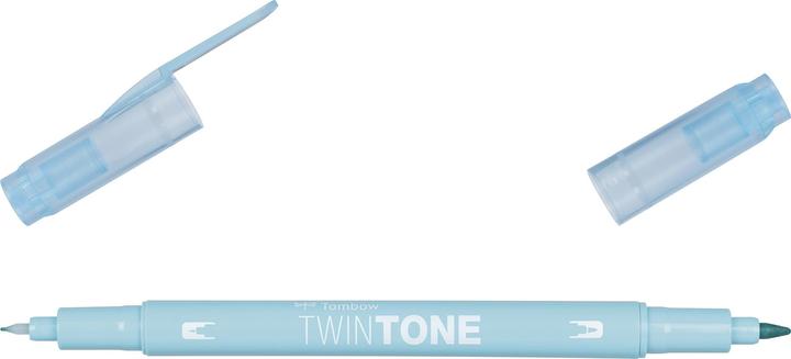 Produktbild Tombow Twintone Fasermaler (74, Aqua, 1 x)