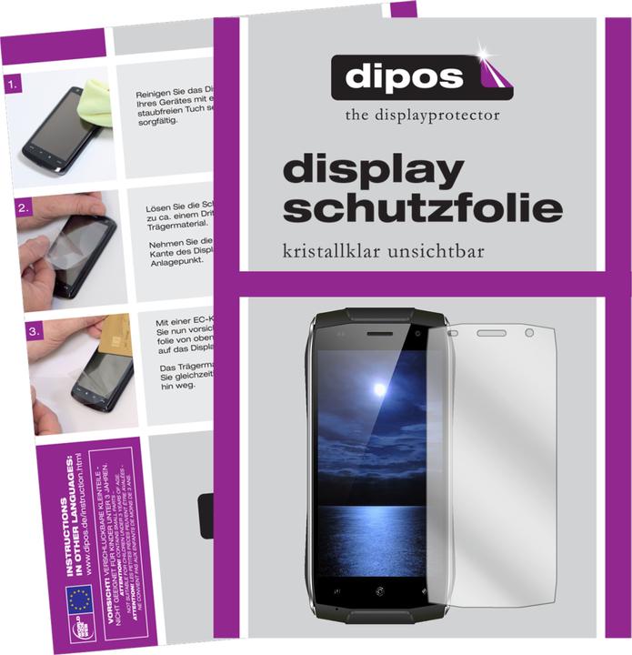 Produktbild Dipos Displayschutzfolie Crystalclear (6 Stück, Zoji Z6)