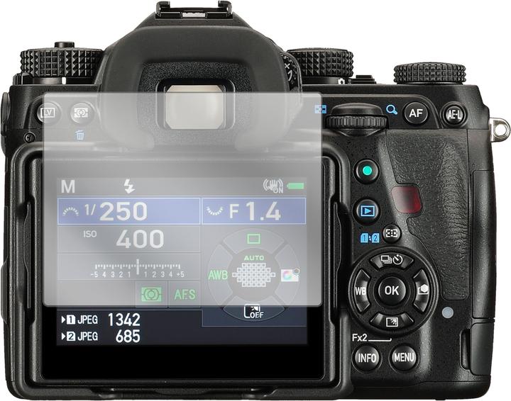 Image du produit Dipos Film de Protection d’écran Crystalclear (Protecteur d'écran, Pentax K-1 Mark II)