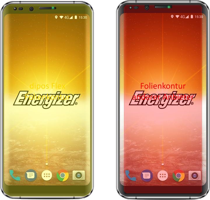 Image du produit Dipos Film de Protection d’écran Full-Cover 3D (3 pièce(s), Energizer PowerMax P600S)
