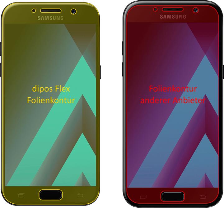 Image du produit Dipos Film de Protection d’écran Full-Cover 3D (3 pièce(s), Samsung Galaxy A5 (2017))