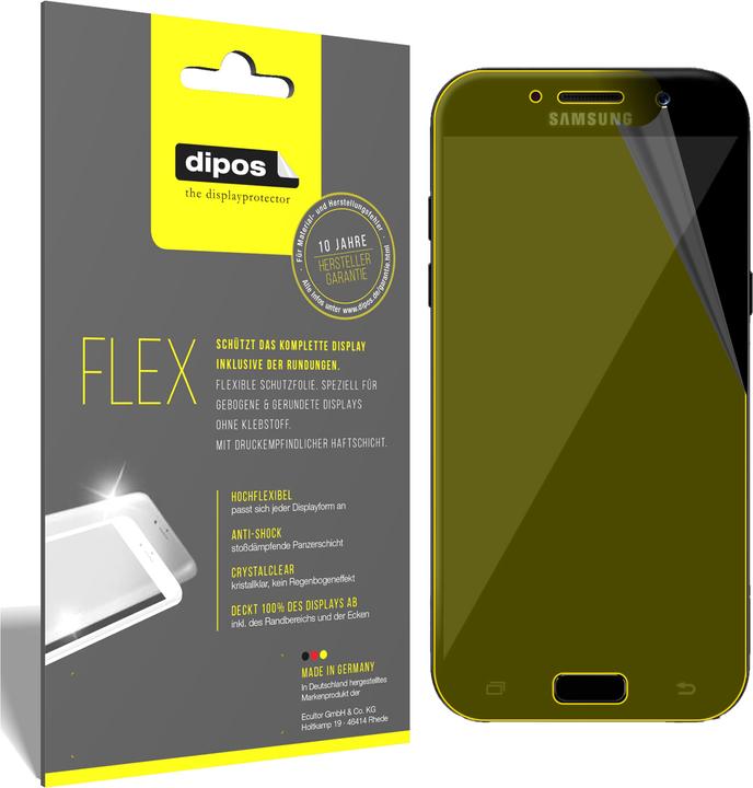 Image du produit Dipos Film de Protection d’écran Full-Cover 3D (2 pièce(s), Samsung Galaxy A3 (2017))
