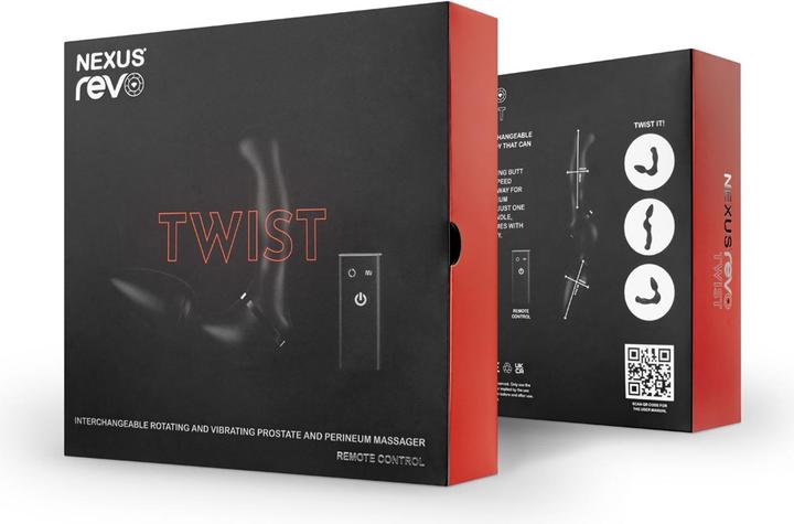 Produktbild Nexus Revo Twist Double Toy Anal & Prostate Massager Black