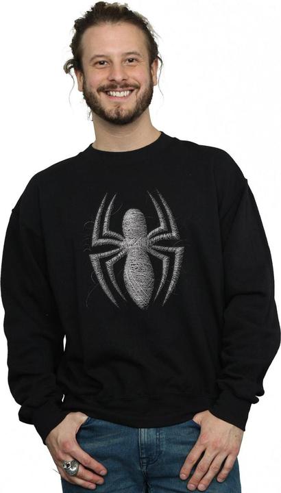 Image du produit - Sweat SPIDER-MAN WEB LOGO - Homme (S)
