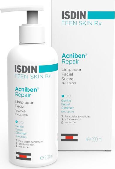 Image du produit Isdin Emulsion nettoyante Acniben Rx 200ml (Lotion nettoyante, 180 ml)