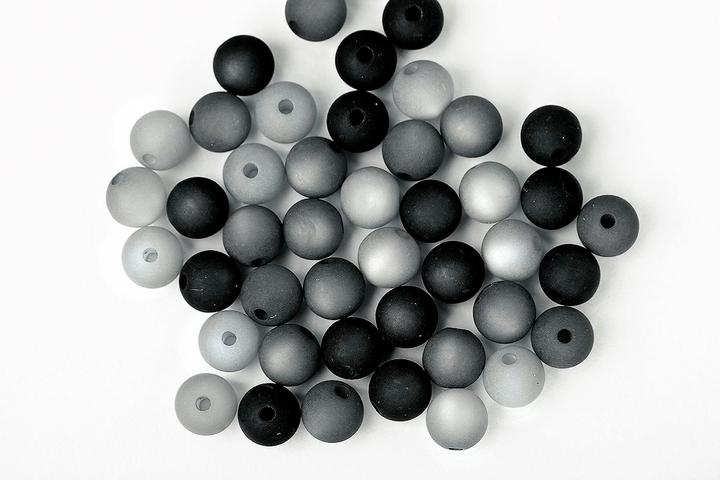 Produktbild Pracht Polaris-Perlen-Mix, 8mm, 45 Stück