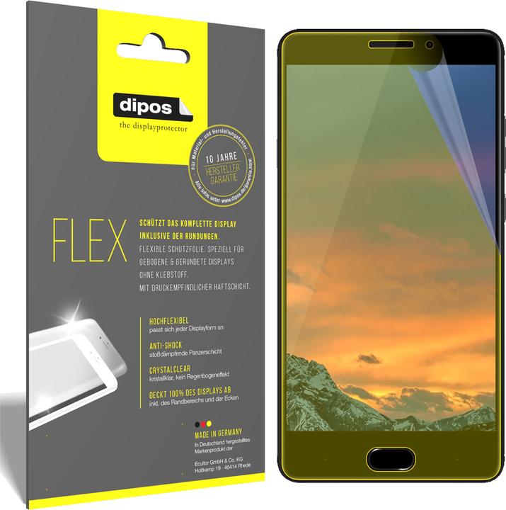 Produktbild Dipos Displayschutzfolie Full-Cover 3D (2 Stück, Vernee Thor Plus)