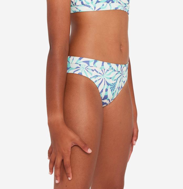 Actual product image Olaian Bikini-Hose Surfen Mädchen geblümt Alma Hao lila (140)