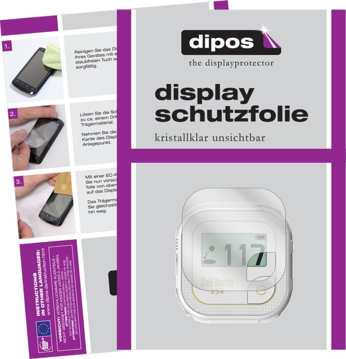 Produktbild Dipos Displayschutzfolie Crystalclear