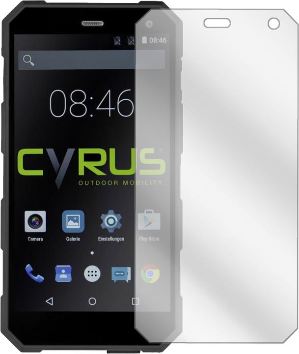Actual product image Dipos Screen Protector Crystalclear (2 Piece, Cyrus CS 24)