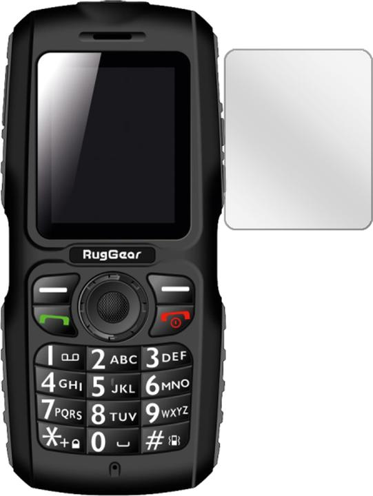 Actual product image Dipos Screen Protector Crystalclear (6 Piece, RugGear RG100)
