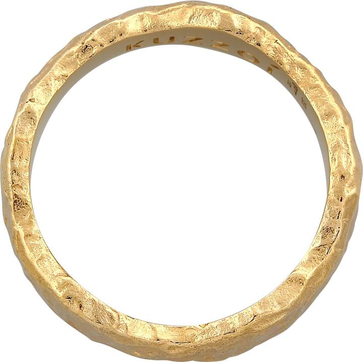 Produktbild Kuzzoi Ring Herren Bandring Organic Struktur 925 Silber (60, 925 Silber)