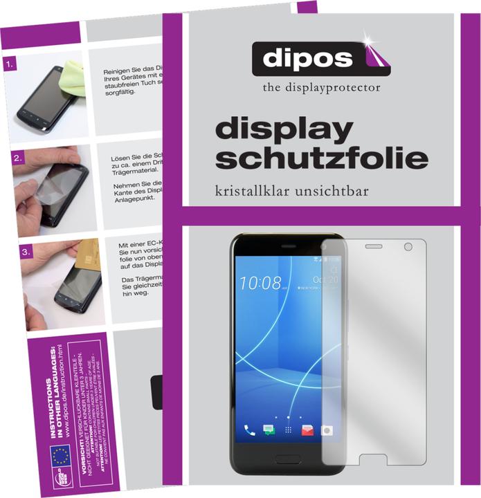 Image du produit Dipos Film de Protection d’écran Crystalclear (6 pièce(s), HTC U11 Life)