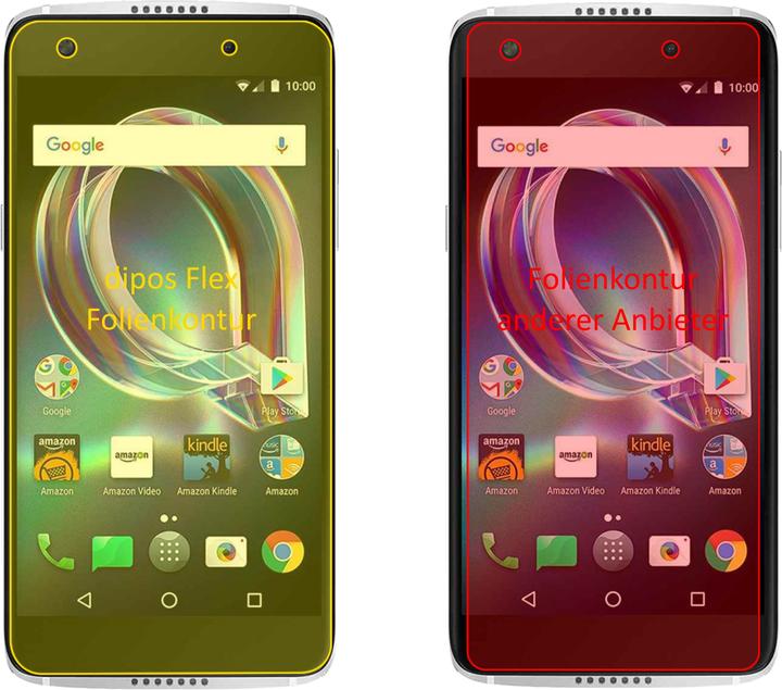 Image du produit Dipos Film de Protection d’écran Full-Cover 3D (3 pièce(s), Alcatel Idol 5s)