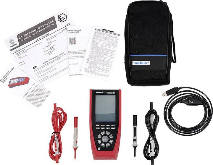 Actual product image Metrix MTX 3297Ex Hand-held multimeter digital Ex-protected CAT III 1000 V, CAT IV 6 (CAT IV 600V, CAT III 1000V)