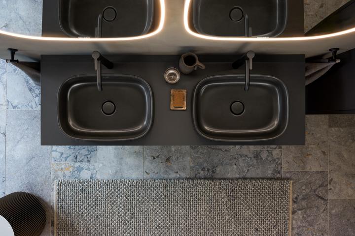 Produktbild Duravit Einhebel-Waschtischmischer C.1 L m Zugstangen-Ablaufgarnitur schwarz matt