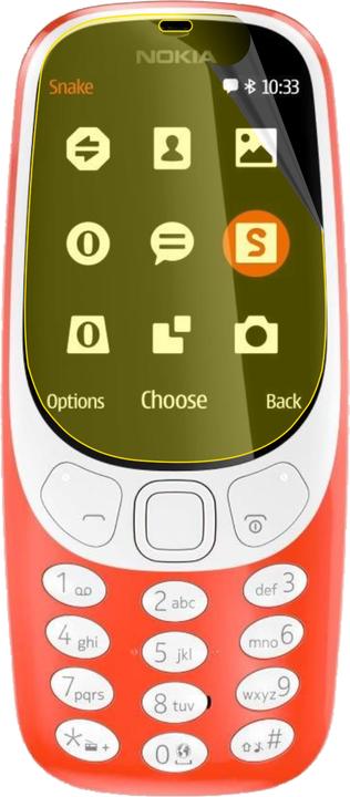 Actual product image Dipos Screen Protector Full-Cover 3D (3 Piece, Nokia 3310 3G, 3310 2G)