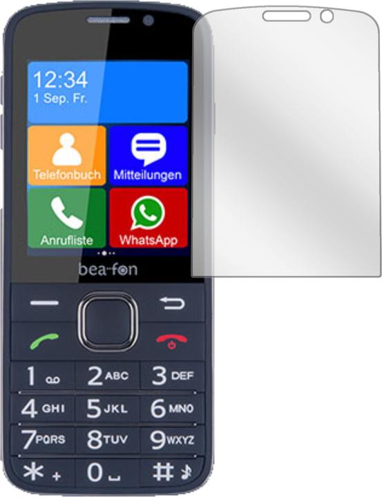 Produktbild Dipos Displayschutzfolie Crystalclear (2 Stück, Beafon SL820)