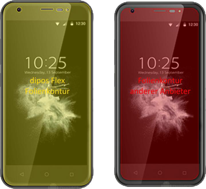 Produktbild Dipos Displayschutzfolie Full-Cover 3D (3 Stück, Wieppo S5)