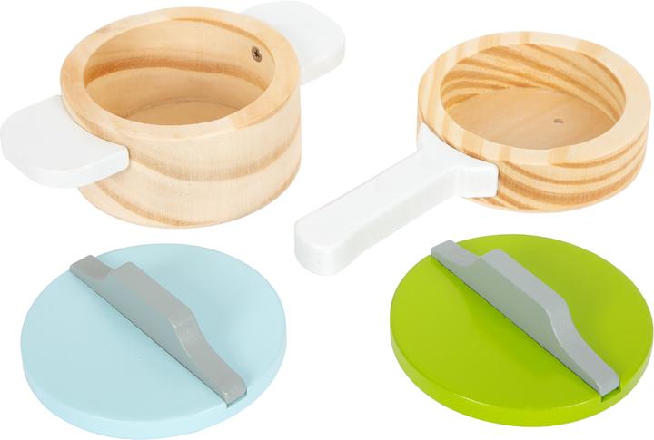 Actual product image small foot Dishes and pot set