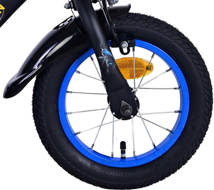 Actual product image Batman 12-inch children's bike black - safety, comfort and fun for every child! (12")