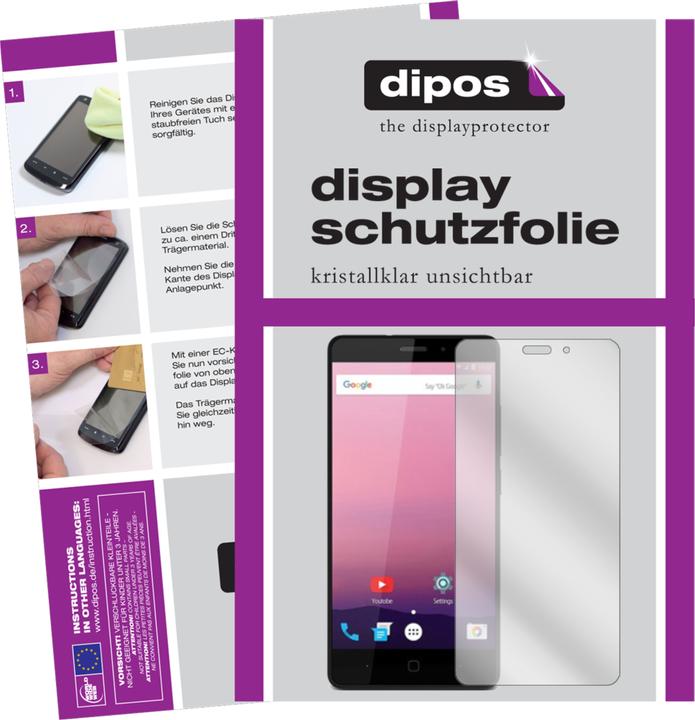 Actual product image Dipos Screen Protector Crystalclear (2 Piece, Vernee Thor E)