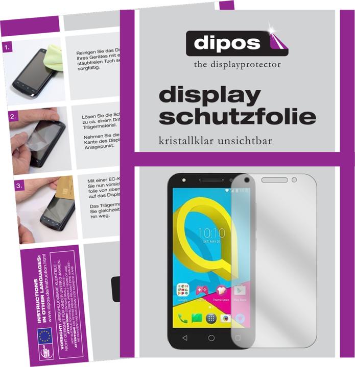 Produktbild Dipos Displayschutzfolie Crystalclear (6 Stück, Alcatel U5)