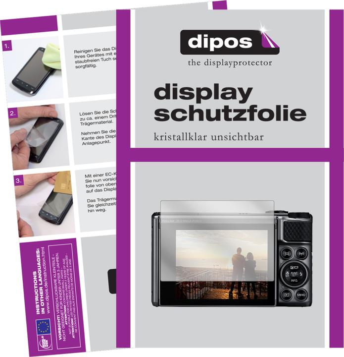 Produktbild Dipos Displayschutzfolie Crystalclear (Displayschutz, PowerShot SX730 HS)