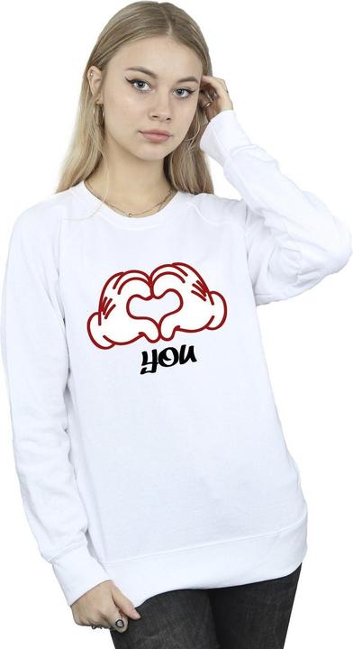 Produktbild Disney Mickey Mouse Love You Hands Sweatshirt (S)