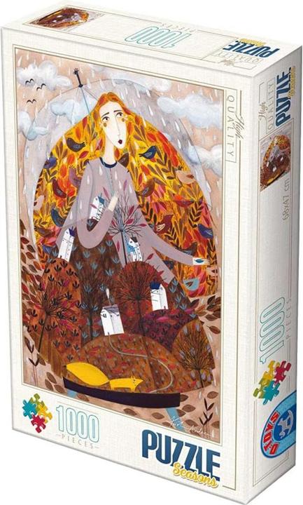 Actual product image D-Toys Puzzle 1000 Andrea Kurti, Four Seasons - Autumn (1000 pieces)