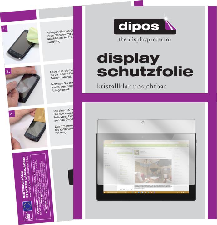 Produktbild Dipos Displayschutzfolie Crystalclear (2 Stück, Lenovo Tab 4 10)