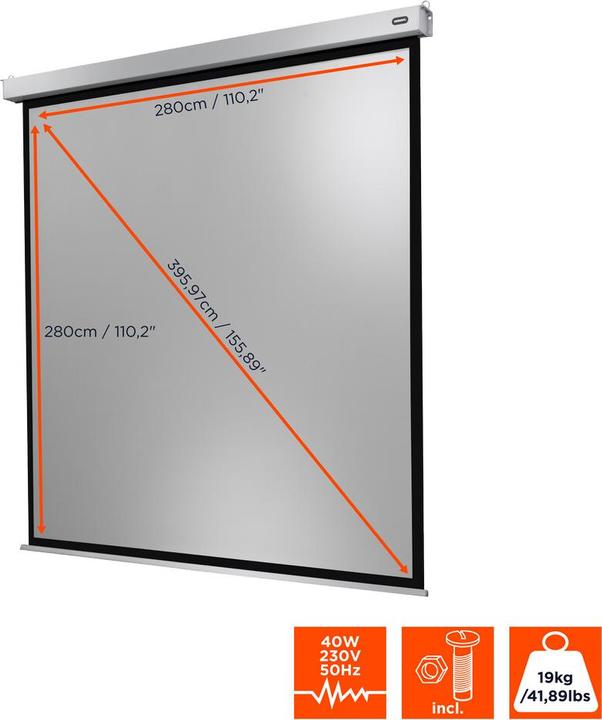 Produktbild Celexon Motor Professional Plus (156", 1:1)