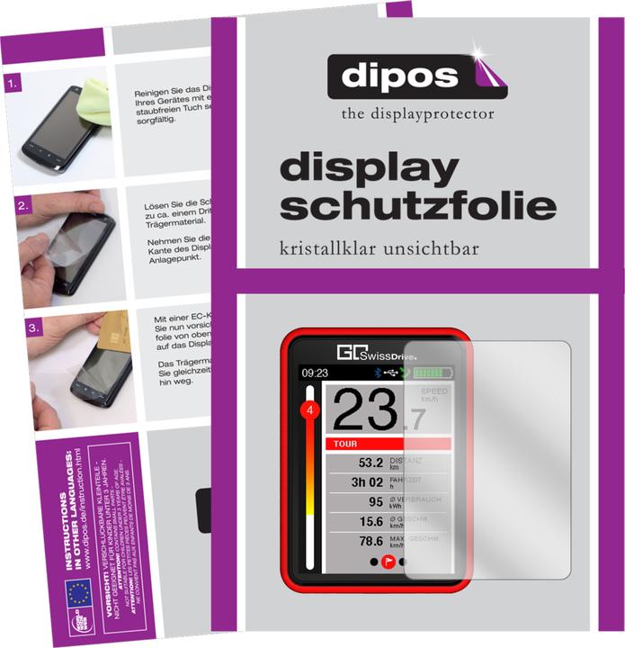 Produktbild Dipos Displayschutzfolie Crystalclear (Displayschutz, Drive Evo)