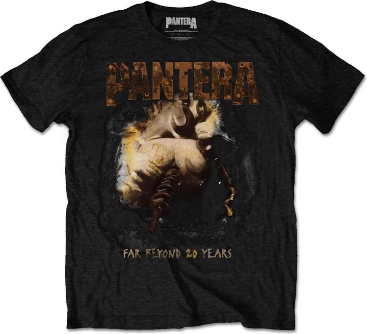 Actual product image Pantera Unisex Adult Original Cover Cotton T-Shirt (M)