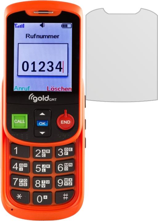 Produktbild Dipos Displayschutzfolie Antireflex (6 Stück, Gold GMT Alto 2)