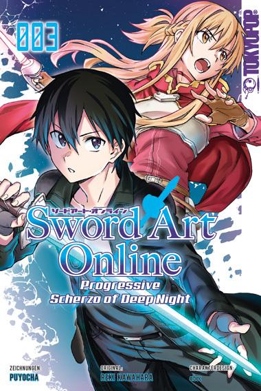Actual product image Sword Art Online - Progressive - Scherzo of Deep Night 03 (German, Puyocha, Reki Kawahara, 2024)