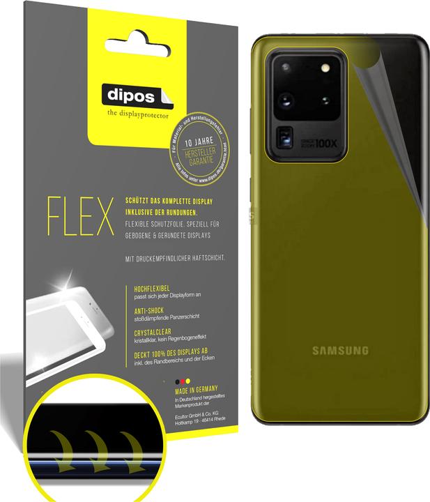 Image du produit Dipos Film de Protection d’écran Full-Cover 3D (3 pièce(s), Samsung Galaxy S20 Ultra)
