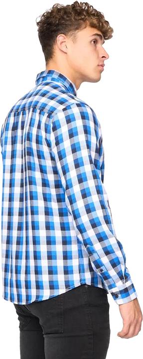 Actual product image Bewley & Ritch Mens Gosfield Checked Slim Shirt (XL)