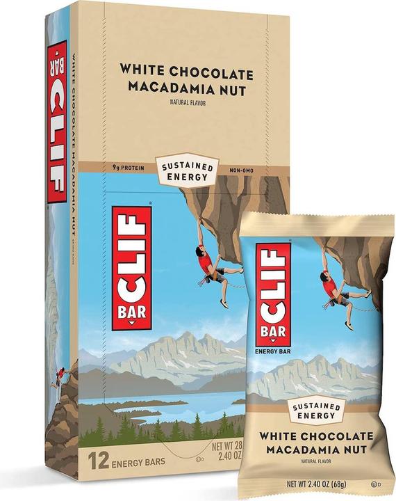 Clif Bar Energy Riegel (Macadamianuss, Weisse Schokolade, 12 Stk., 816 g)