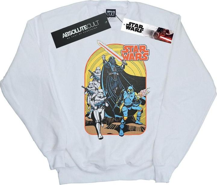 Produktbild Star Wars Vintage Comic Scene Sweatshirt (XXL)