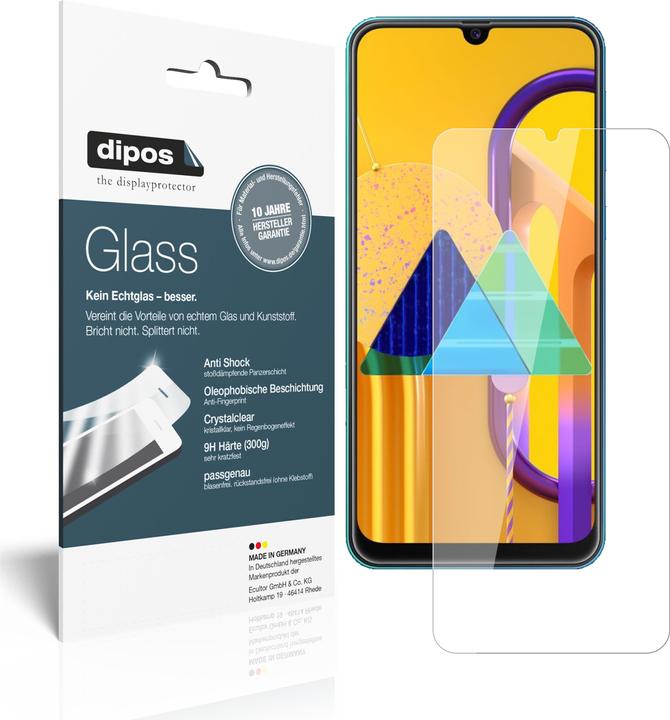 Image du produit Dipos Film de Protection d’écran Anti-Shock (2 pièce(s), Samsung Galaxy M31)