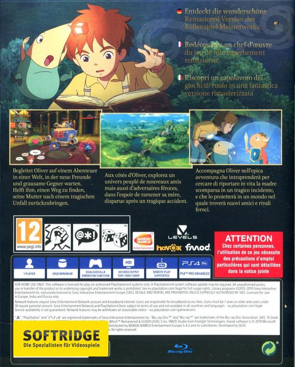 Image du produit Bandai Namco Ni No Kuni : La malédiction de la reine blanche Remasterisé (PS4, Multilingue)