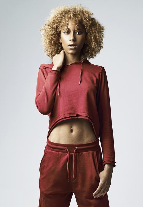 Image du produit Urban Classics Ladies Cropped Terry Hoody (L)
